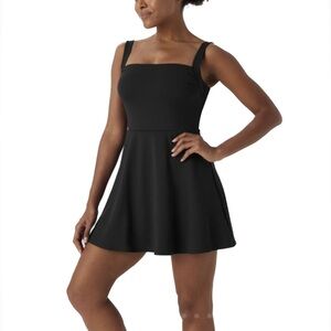 HALARA ✨Square Neck Backless Dress ✨Athletic